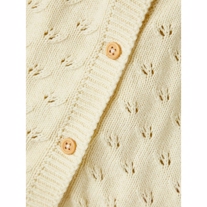 NAME IT Strik Cardigan Jesun Lemon Icing